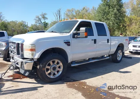 2008 Ford F-250 Fx4/Harley-Davidson/King Ranch/Lariat/Xl/Xlt из США, поврежденный, VIN 1FTSW21R68EC16305